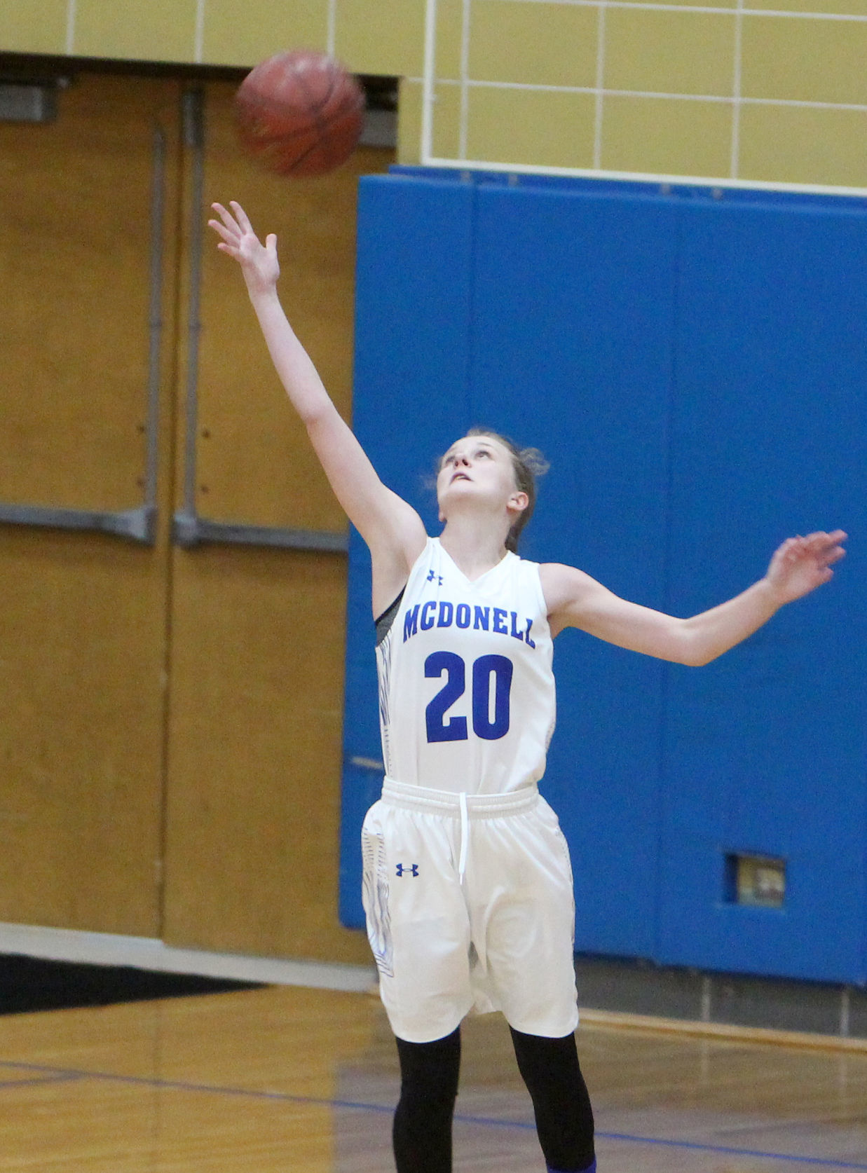 Cadott at McDonell girls basketball 1-3-19